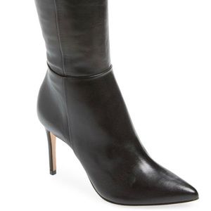 Schutz knee high black stiletto boot. Brand New. In Box.